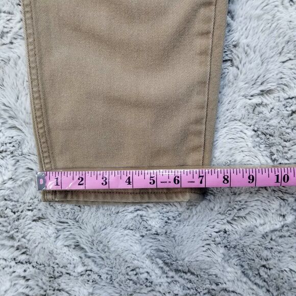 Mossimo Supply Co Jeans Mens Size 32x30 Brown Slim Straight Dark Wash Denim - Picture 5 of 12